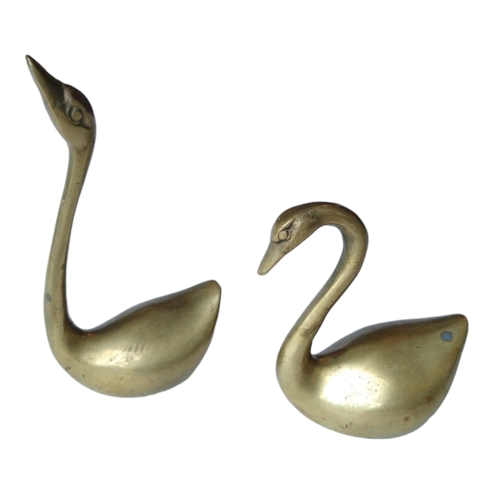 Pair of Brass Geese - Picture 6 of 12